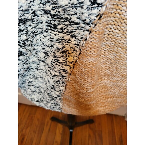 Vintage 80's Embroidered Beaded Popcorn Stitch Floral  Sweater 22 Cottage Glam - Picture 8 of 9